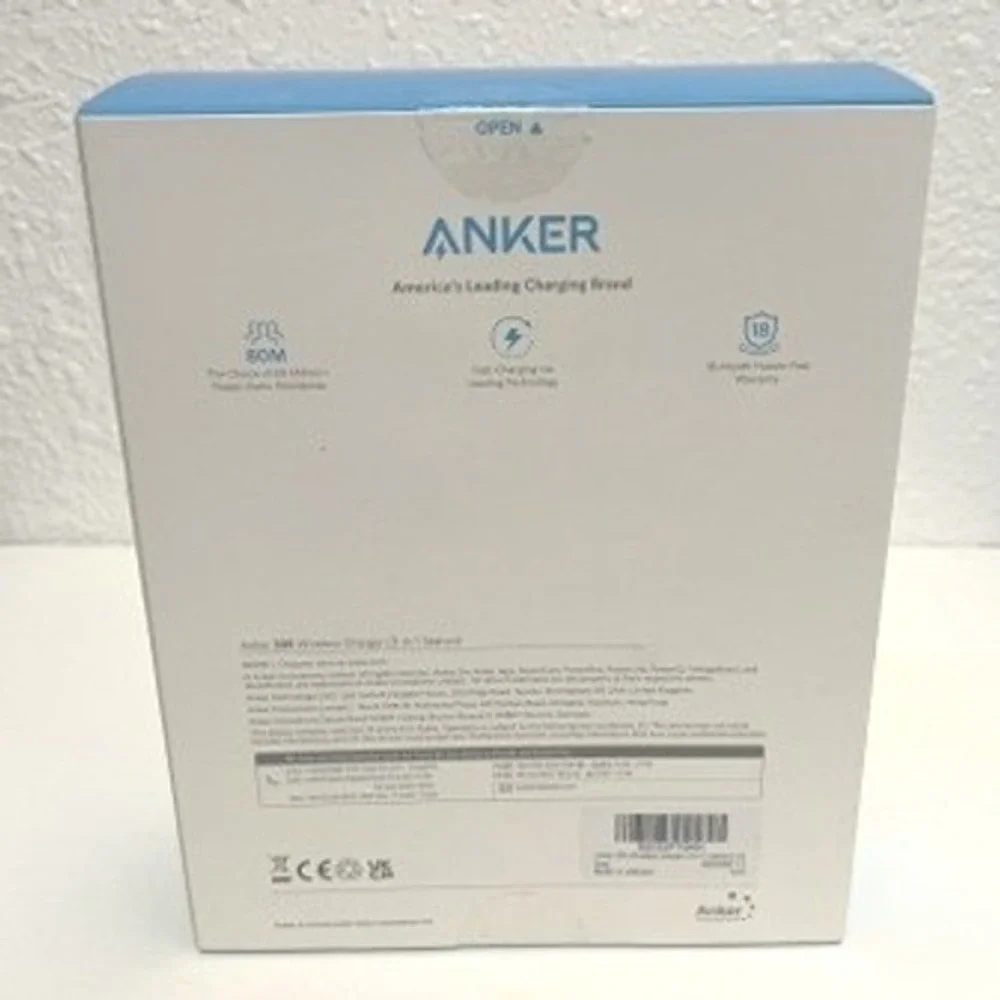 Anker 335 Series 3 USB-C Wireless Charger Multi Port Power Adapter NWT NIB